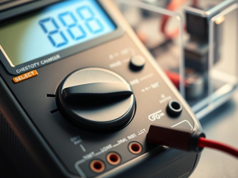 Cen-Tech 7 Function Digital Multimeter: How to Test Photocells